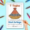coloriage-tajine-anglais Page de coloriage d'un tajine marocain avec texte pédagogique en anglais sur la famille.